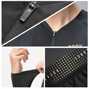 Rockbros YDCX008 Diamond Long Sleeve Cycling Jersey Size XXXL - Black