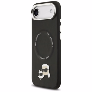 Karl Lagerfeld Karl & Choupette Pins MagSafe Case for iPhone Air - Black