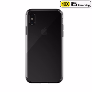 Just Mobile Tenc Air suojakuori laitteelle iPhone XS / X, kristallinmusta
