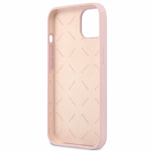 Guess GUHCP13SSLTGU iPhone 13 mini 5.4" violetti/lila kovakotelo Silikoni Kolmio