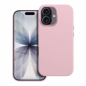 Suojakuori iPhone 17:lle Forcell F-Protect Frame Premium yhteensopiva MagSafen kanssa vaaleanpunainen