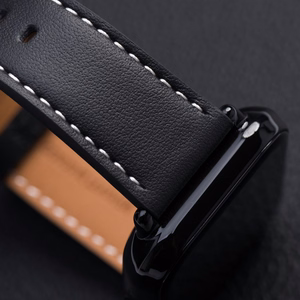 Strap to Apple Watch Forcell F-Design FA20 holes eco-friendly leather 38 / 40 / 41 mm black