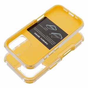 Suojakuori iPhone 16:lle Matrix keltainen