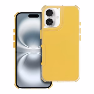 Suojakuori iPhone 16:lle Matrix keltainen