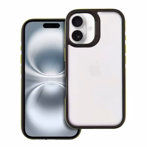 Suojakuori iPhone 16 -lle Neo keltainen