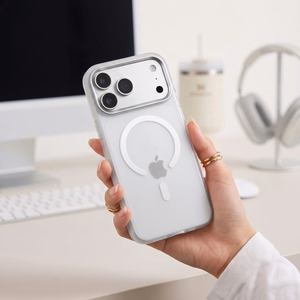 Tech-Protect MagZero MagSafe suojakuori mallille iPhone 17 Pro Max / 18 Pro Max – mattavalkoinen
