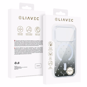 Liavec Bubble -suojakuori iPhone 18 Pro Max / 17 Pro Max -puhelimelle, musta
