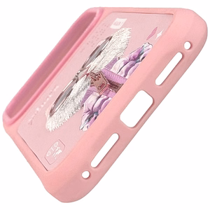 Nimmy Cool&Cute 2.0 Cat Suojakuori iPhone 17 Pro Max:lle - Vaaleanpunainen