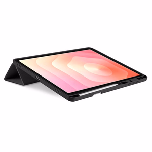 Tech-Protect SmartCase Pen -suojakuori Samsung Galaxy Tab S12+ 12.4" X840 / X846B -mallille, musta