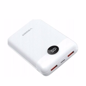 Veger S20 (W2081) -varavirtalähde PD QC3.0 2A 22,5W 20000 mAh, valkoinen