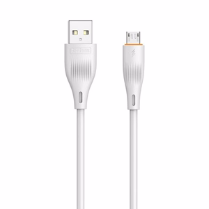 T-PHOX KAAPELI X-LITE MICRO USB VALKOINEN 1M 3A