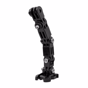 GoPro kypäräkiinnitystarvikkeiden sarja GoPro, DJI, Insta360, SJCam, Eken action-kameroille (GoPro Cycling Helmet Chin Holder)