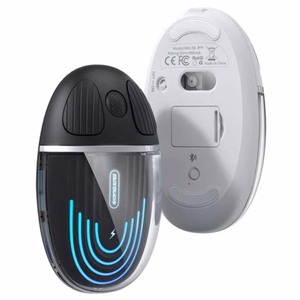 Dux Ducis CM langaton Bluetooth-hiiri valkoinen / läpinäkyvä