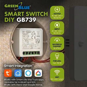 GreenBlue GB739 – uppoasennettava Wi-Fi-älyrele, 16 A