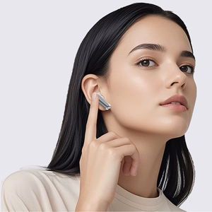 Dudao U21 TWS ANC ENC Bluetooth Wireless Headphones - White
