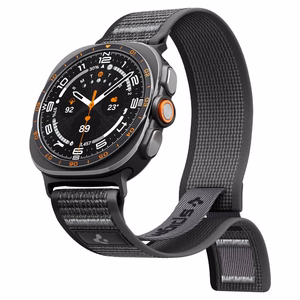 Spigen Athlex Air Strap for Samsung Galaxy Watch Ultra 47mm - Black and Gray