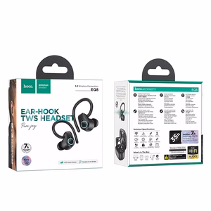 HOCO langattomat Bluetooth-kuulokkeet TWS EQ8 mustat