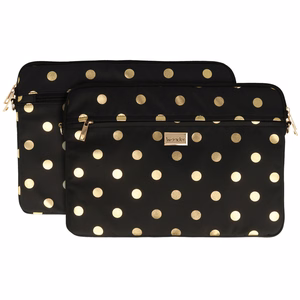 Wonder Sleeve Kannettava 15-16 tuumaa kultainen polka-dot