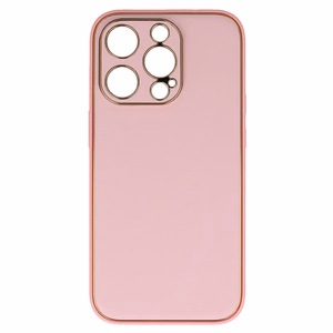 Tel Protect Luxury Suojakuori iPhone 14 Pro:lle vaaleanpunainen