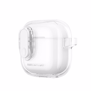 AmazingThing Minimal Suojakuori AirPods 4:lle - kirkas