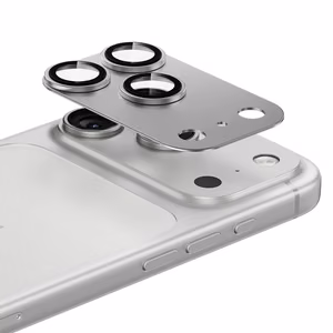 Benks Karkaistu lasi Glass Warrior Metal integroitu linssiensuoja iPhone 17 Pro (3 linssiä) valkoinen
