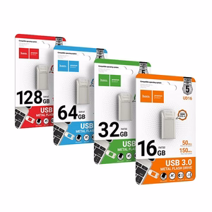 Muistitikku 32GB USB 3.0 (USB A) Hoco UD16 nikkeli