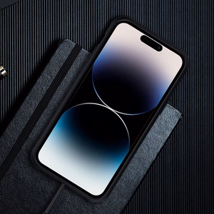 Kotelo Nillkin Super Frosted Shield Pro Magnetic Apple iPhone 14 Pro Max sininen