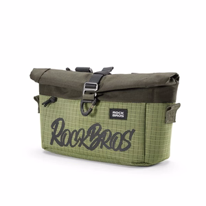Rockbros W020 Dual-Purpose Front Bag, Bike/Shoulder - Green