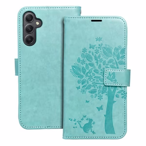 Flip case for Samsung A34 5G Mezzo Book tree green