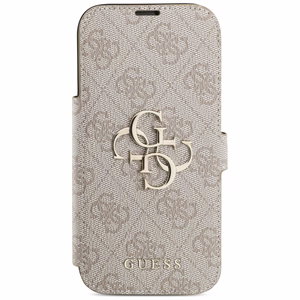 Guess Book 4G Metal Logo -suojakuori iPhone 17 Pro - pinkki