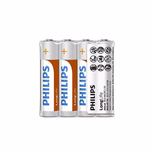 Akku PHILIPS AAA LR03 LONGLIFE 4kpl Power Alkaline