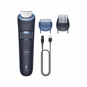 Philips Beard Trimmer 3000 Series BT3665/15 -partatrimmeri kokonaan metallisilla terillä