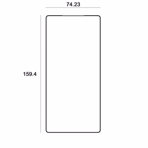 Etteri tempered glass 9D for Samsung Galaxy S25 Ultra