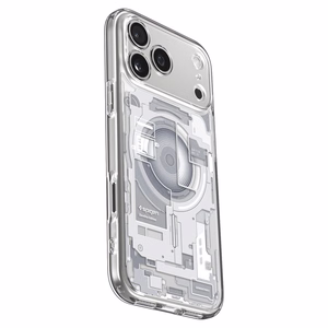 Spigen Ultra Hybrid MagSafe Zero One -suojakuori iPhone 18 Pro / 17 Pro -malleille, valkoinen
