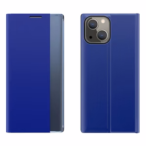 Sleep Case Kirjahylly tyyppi asia Smart ikkuna iPhone 13 sininen