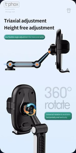 T-PHOX AUTOTELINE TH-07 MUKITELINEELLÄ MUSTA