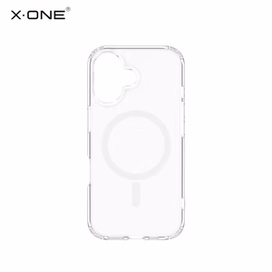 X-ONE Endura Clear Suojakuori (MagSafe yhteensopiva) - Apple iPhone 16 Plus:lle läpinäkyvä