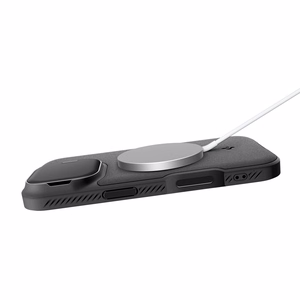 Spigen Optik Armor MagSafe Suojakuori iPhone 17:lle - musta