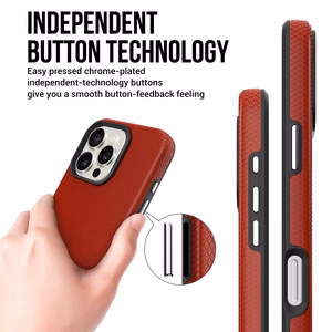 Perfectionists Triangle Mag Suojakuori iPhone 13 Pro Max punainen