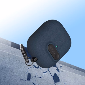 Tech-Protect Slim Hook Suojakuori Samsung Galaxy Buds 3 / 3 FE / 3 Pro:lle - Laivastonsininen