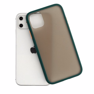 Vennus Color Button Bumper Samsung Galaxy A20S:lle vihreä