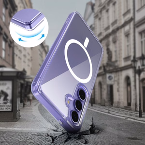 Tech-Protect FlexAir Hybrid MagSafe Suojakuori Samsung Galaxy S25 Edge:lle - kirkas