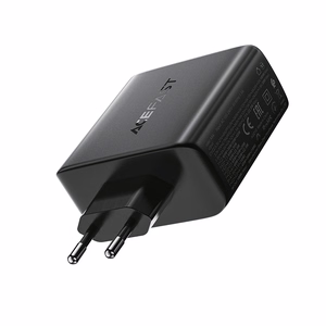 Acefast A94 GaN2 laturi USB-A / 3 x USB-C PD 100 W - musta
