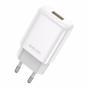 Laturi Jellico EU01 2.4A USB-A valkoinen