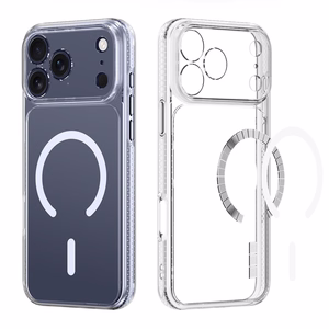 DUX DUCIS CLIN MAG suojakuori laitteelle iPhone 18 Pro Max / 17 Pro Max, MagSafe-yhteensopiva, väri: läpinäkyvä