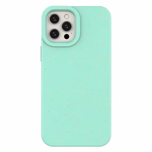 Eco Case Kotelo iPhone 12 Pro silikonisuojus puhelimen kuori Mint