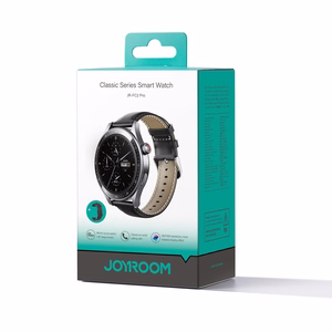 Joyroom Classic Series JR-FC2 Pro Älykello puhelinvastaustoiminnolla - tummanharmaa