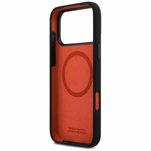 BMW M Silicon Tricolor Line MagSafe Suojakuori iPhone 17 Pro Max - musta