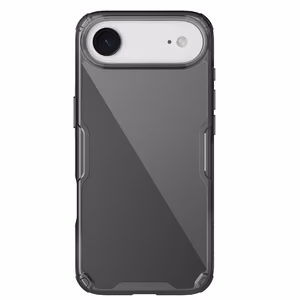 Nillkin Nature TPU Pro Suojakuori iPhone 17 Air:lle - Puoliläpinäkyvä musta