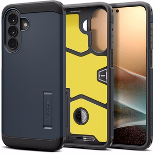 Spigen Tough Armor -suojakuori Samsung Galaxy A57 5G:lle - tummansininen